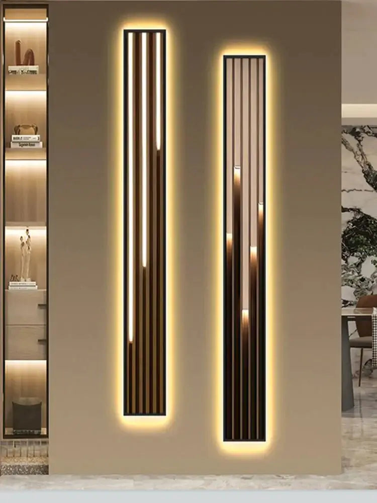 LED Panel Wall Lamp - Abstract Porch Art-MinimalisticDecor.com
