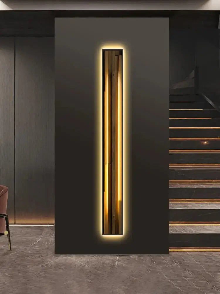 LED Panel Wall Lamp - Abstract Porch Art-MinimalisticDecor.com