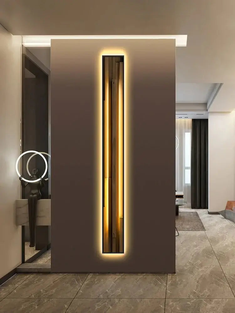 LED Panel Wall Lamp - Abstract Porch Art-MinimalisticDecor.com