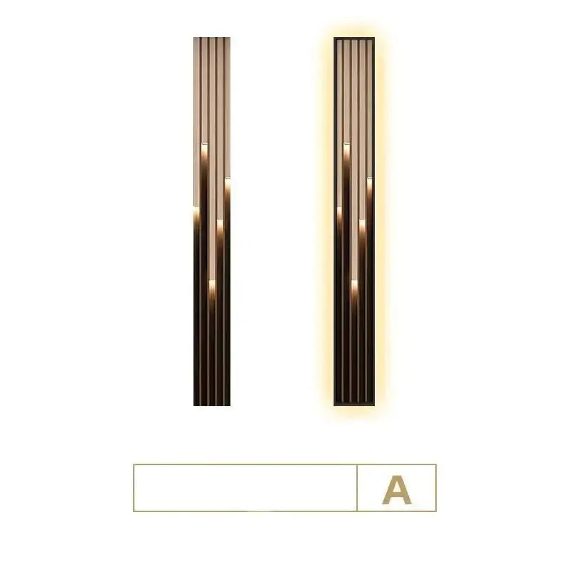LED Panel Wall Lamp - Abstract Porch Art-MinimalisticDecor.com
