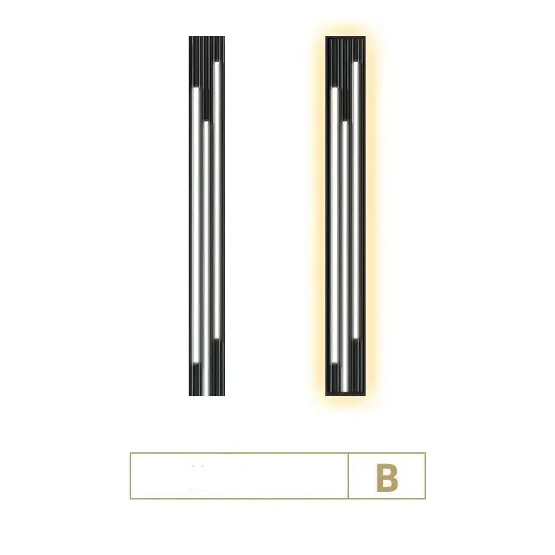 LED Panel Wall Lamp - Abstract Porch Art-MinimalisticDecor.com
