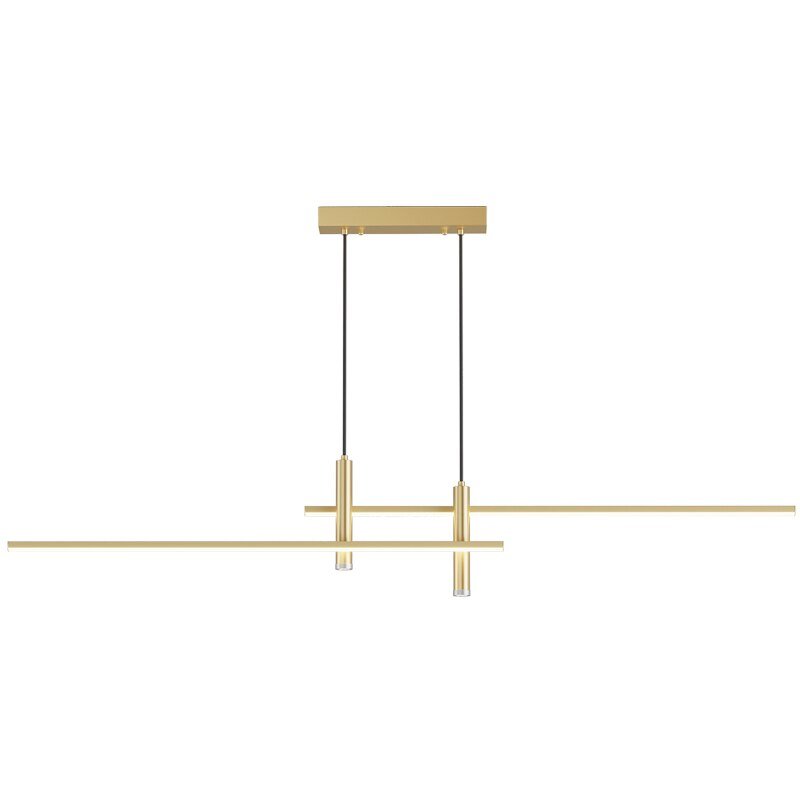 LED Strip Line Chandelier Light-MinimalisticDecor.com