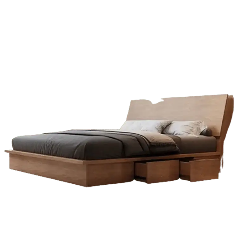 Letto Double Bed Frame Set-MinimalisticDecor.com