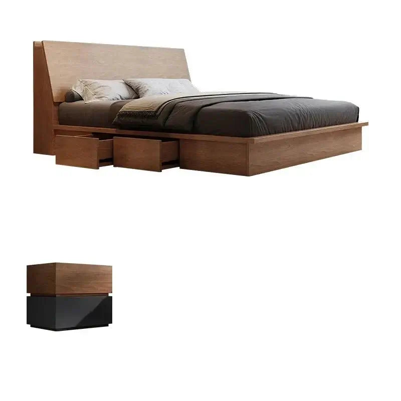 Letto Double Bed Frame Set-MinimalisticDecor.com