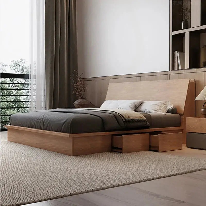 Letto Double Bed Frame Set-MinimalisticDecor.com