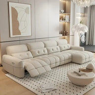 Letto Soft Lazy Reclining Loveseat Sectional Sofa-MinimalisticDecor.com