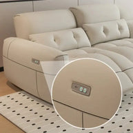 Letto Soft Lazy Reclining Loveseat Sectional Sofa-MinimalisticDecor.com