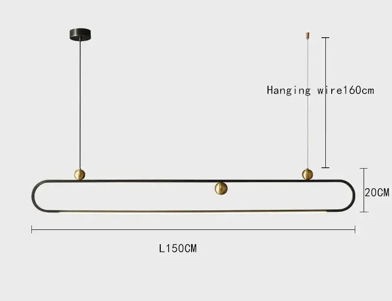 Line Art Kitchen Island Lighting-MinimalisticDecor.com