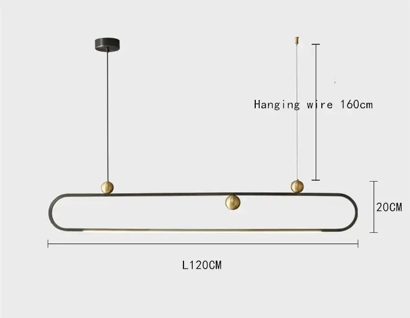 Line Art Kitchen Island Lighting-MinimalisticDecor.com