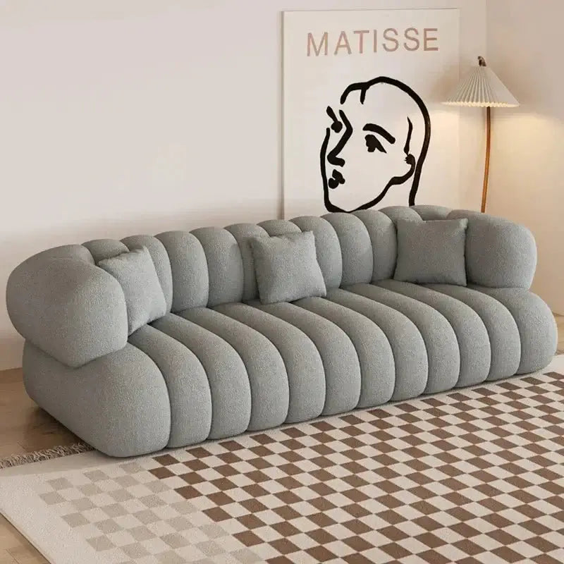 Linear Nordic Style Designer Sofa Set-MinimalisticDecor.com