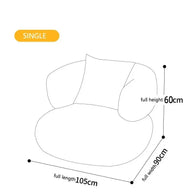 Linear Nordic Style Designer Sofa Set-MinimalisticDecor.com