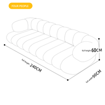Linear Nordic Style Designer Sofa Set-MinimalisticDecor.com
