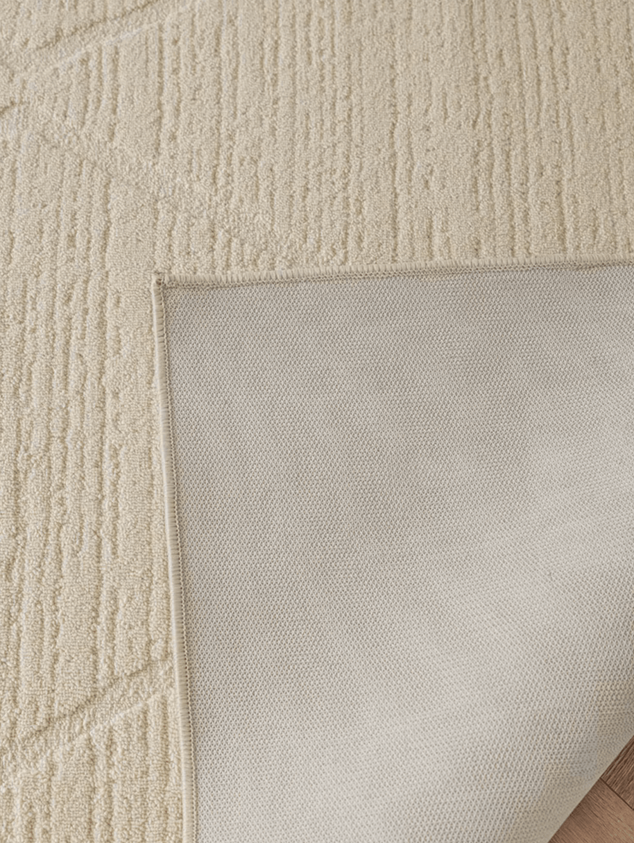 Linear Ripples 3D Diatom Silk Rugs for Living Room-MinimalisticDecor.com