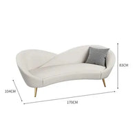 Lip Petals Designer Italian Sofa Set-MinimalisticDecor.com