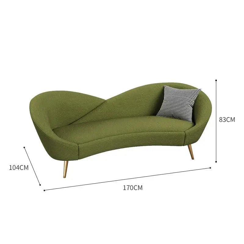 Lip Petals Designer Italian Sofa Set-MinimalisticDecor.com