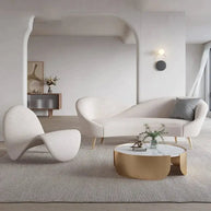 Lip Petals Designer Italian Sofa Set-MinimalisticDecor.com