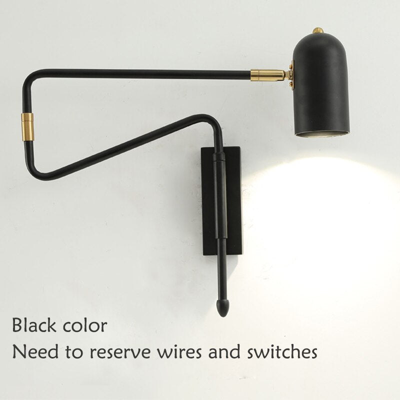 Long Arm Wall Lamp-MinimalisticDecor.com