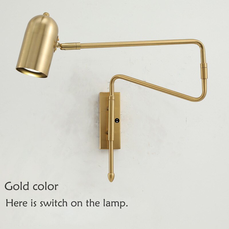 Long Arm Wall Lamp-MinimalisticDecor.com