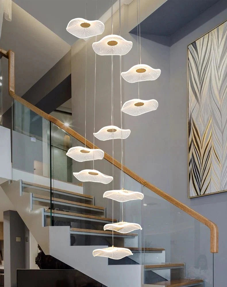 Lotus Leaf Chandelier: Elegant Lighting for Your Space-MinimalisticDecor.com
