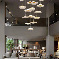 Lotus Leaf Chandelier: Elegant Lighting for Your Space-MinimalisticDecor.com
