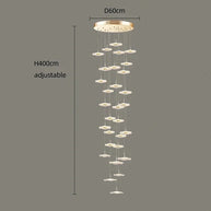 Lotus Leaf Chandelier: Elegant Lighting for Your Space-MinimalisticDecor.com