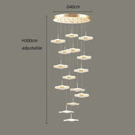 Lotus Leaf Chandelier: Elegant Lighting for Your Space-MinimalisticDecor.com