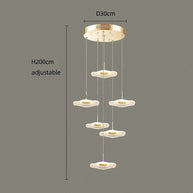 Lotus Leaf Chandelier: Elegant Lighting for Your Space-MinimalisticDecor.com