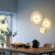 Luna Stone Modern Marble Wall Sconce Light-MinimalisticDecor.com
