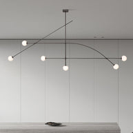 Lustre Bars Chandelier: Illuminate with Elegance-MinimalisticDecor.com
