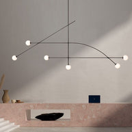 Lustre Bars Chandelier: Illuminate with Elegance-MinimalisticDecor.com