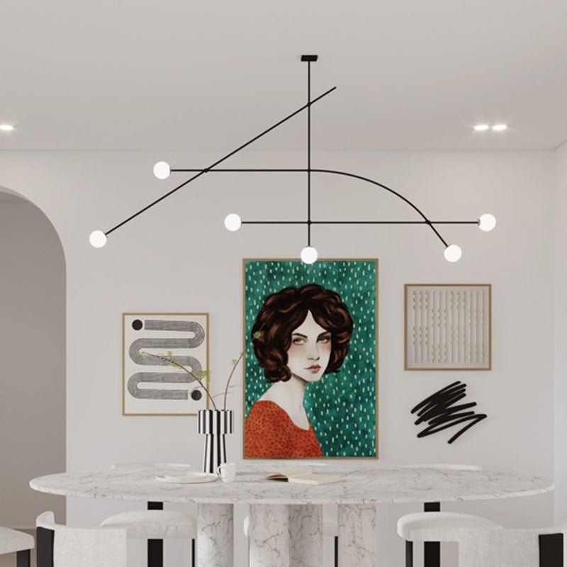Lustre Bars Chandelier: Illuminate with Elegance-MinimalisticDecor.com