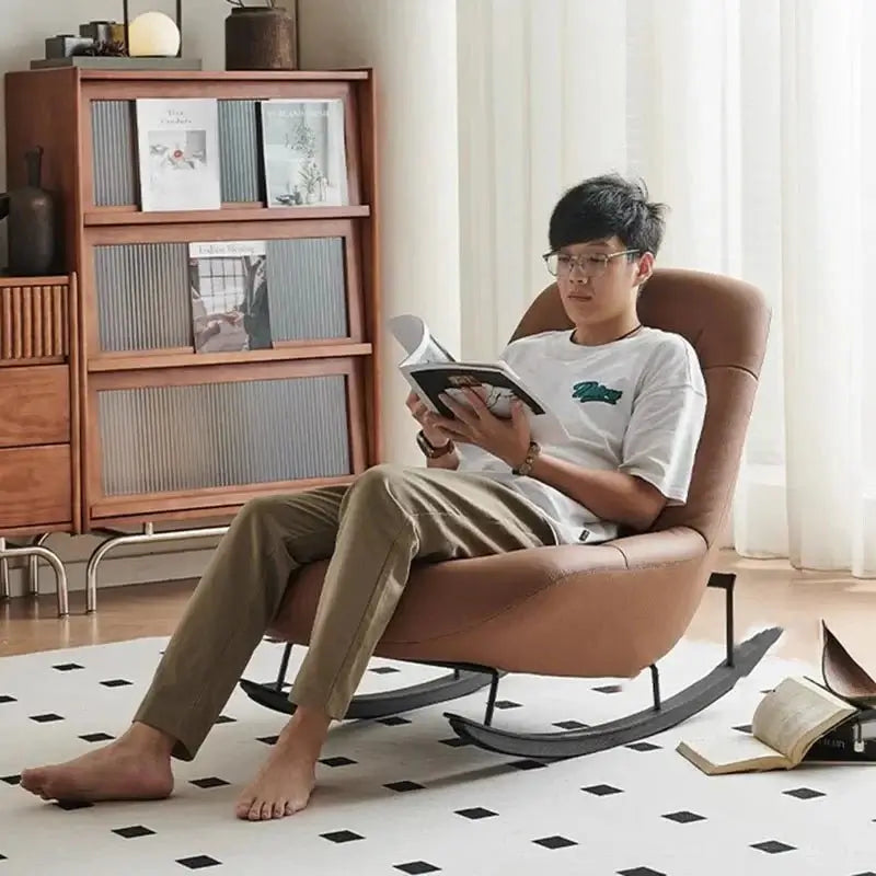 Luxurious Support Rocking Chair - Ultimate Relaxation Experience-MinimalisticDecor.com
