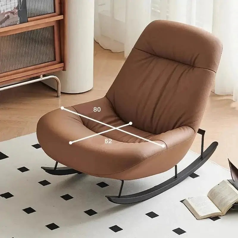 Luxurious Support Rocking Chair - Ultimate Relaxation Experience-MinimalisticDecor.com