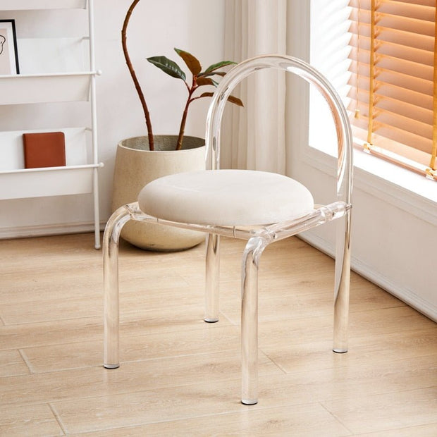 Luxury Acrylic Transparent Chair – Sleek, Modern Elegance for Any Space-MinimalisticDecor.com