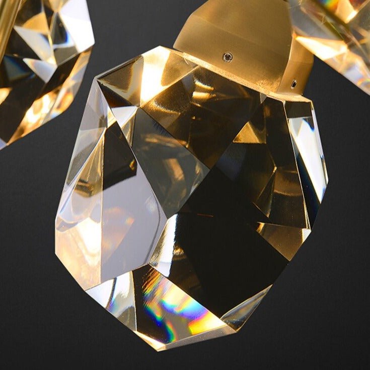 Luxury Crystal Staircase Chandelier with LED Lights-MinimalisticDecor.com