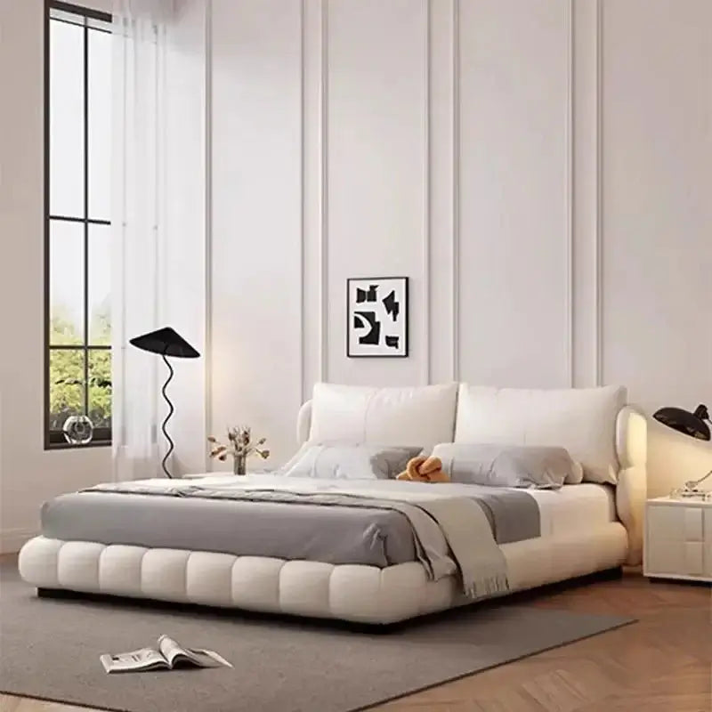 Luxury Dive Cushion Pillow Bed Frame-MinimalisticDecor.com