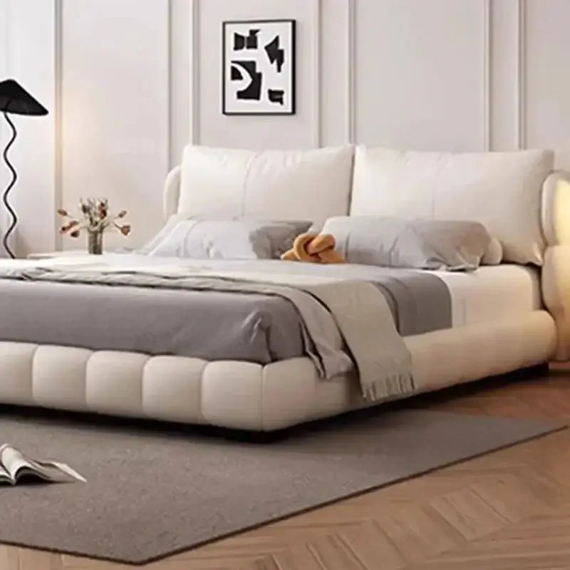 Luxury Dive Cushion Pillow Bed Frame-MinimalisticDecor.com