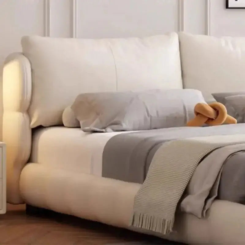 Luxury Dive Cushion Pillow Bed Frame-MinimalisticDecor.com