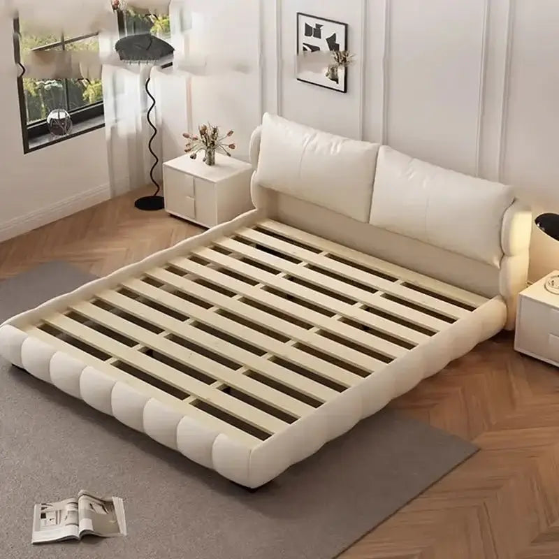 Luxury Dive Cushion Pillow Bed Frame-MinimalisticDecor.com