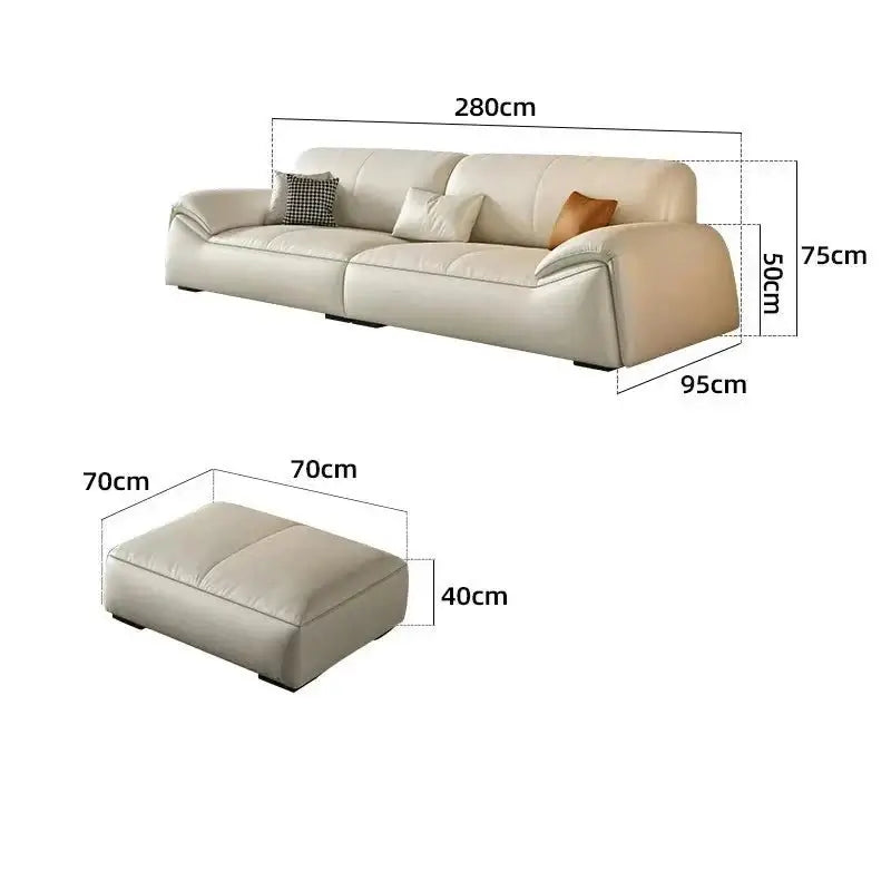 Luxury Filler Lounge Sofa – Ultimate Comfort & Elegance-MinimalisticDecor.com