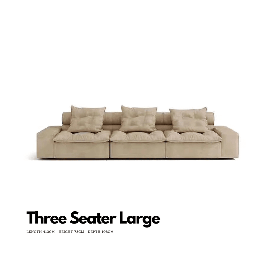 Luxury Italian Designer Sectional Sofa – High-Density Sponge & Down Filling-MinimalisticDecor.com