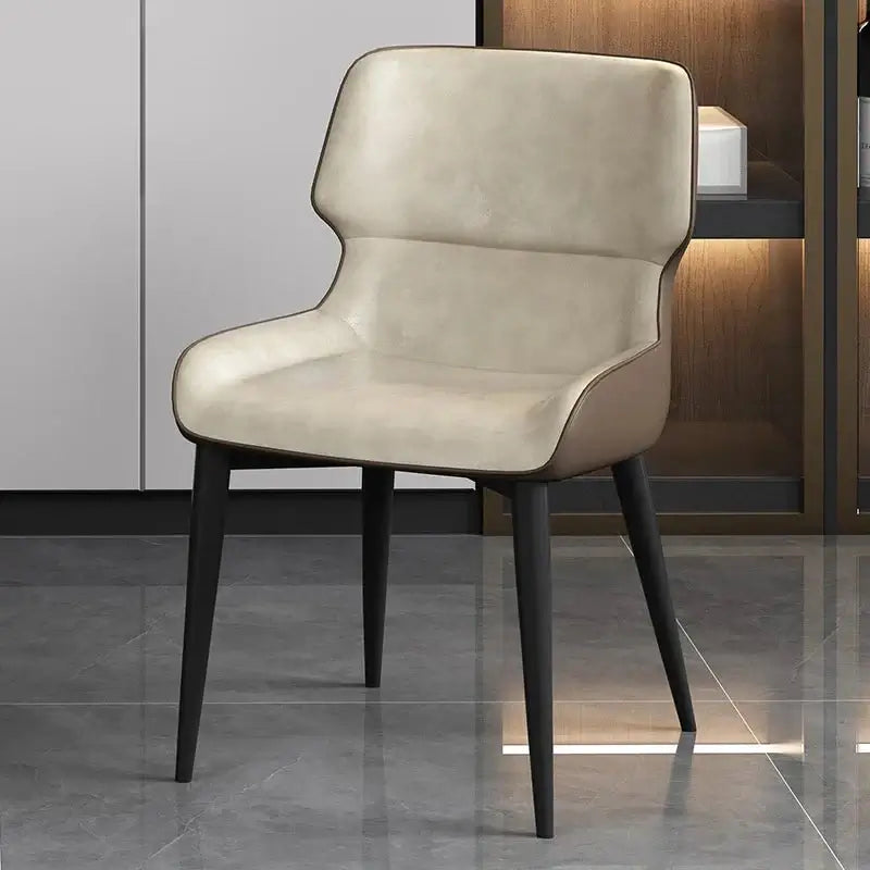 Luxury n Comfort Leather Dining Chair-MinimalisticDecor.com