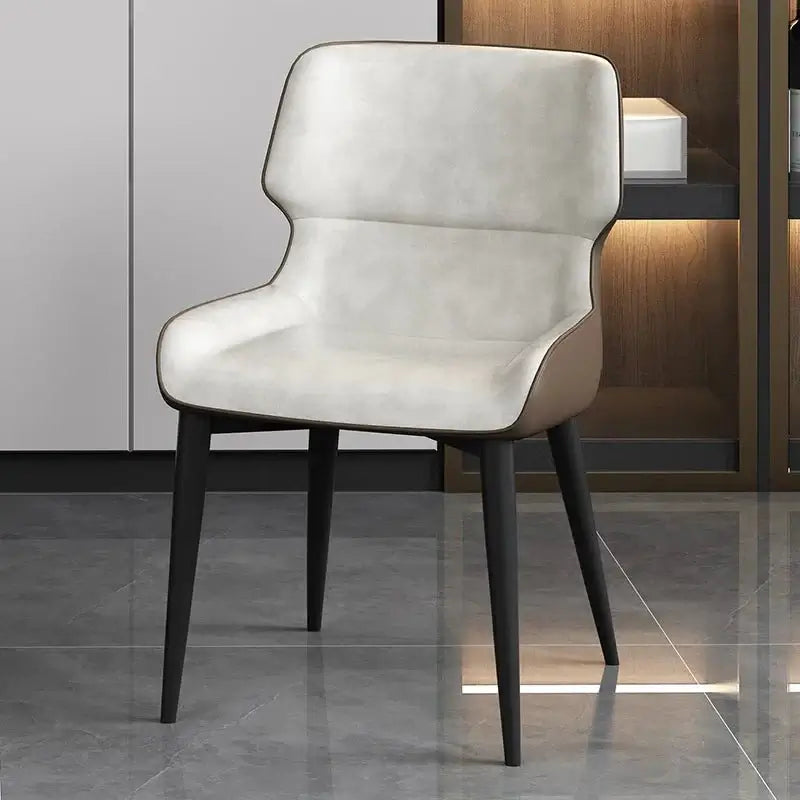 Luxury n Comfort Leather Dining Chair-MinimalisticDecor.com