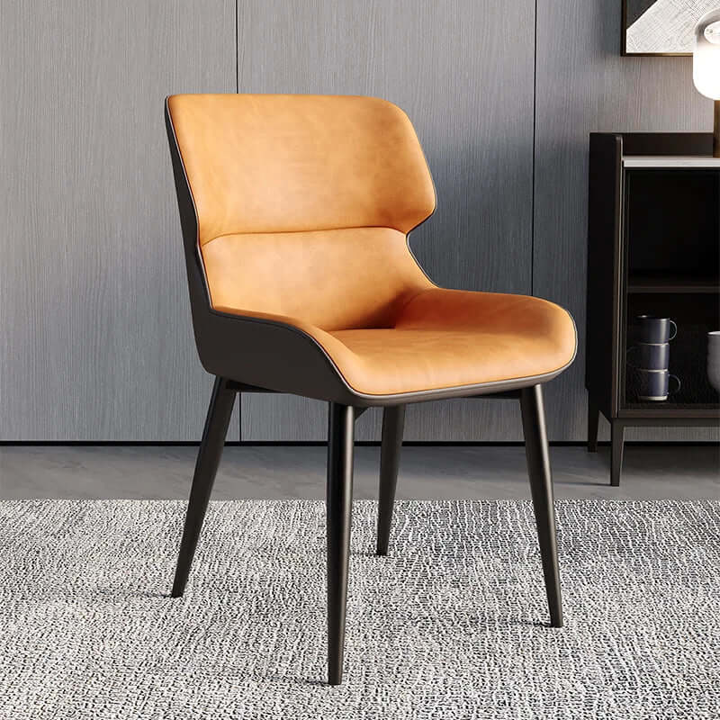 Luxury n Comfort Leather Dining Chair-MinimalisticDecor.com