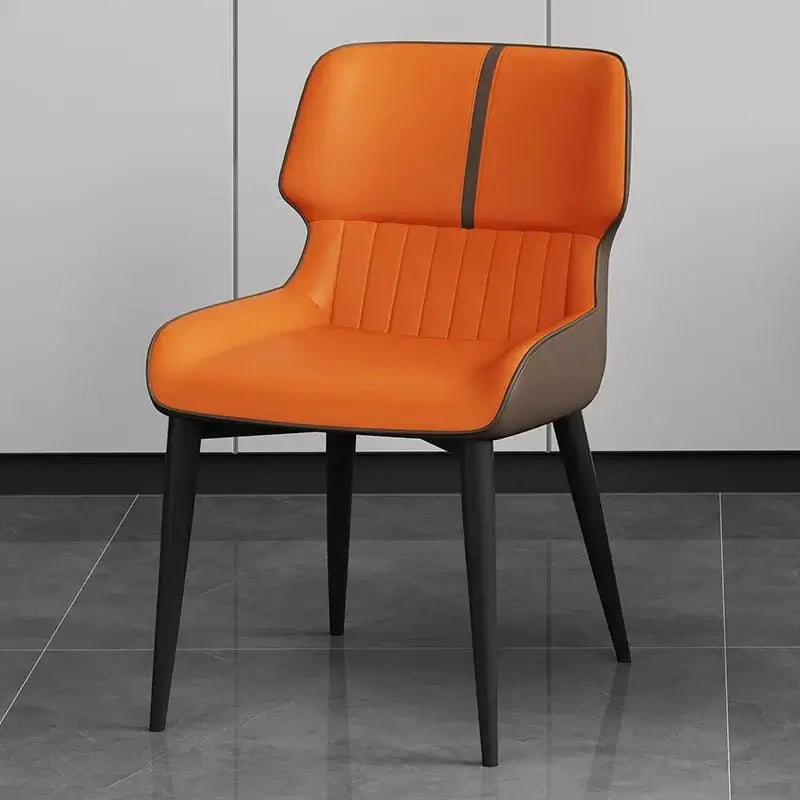 Luxury n Comfort Leather Dining Chair-MinimalisticDecor.com