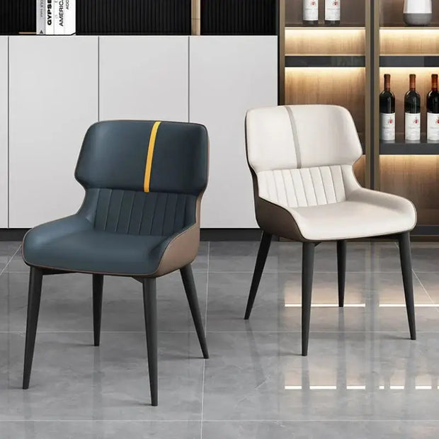 Luxury n Comfort Leather Dining Chair-MinimalisticDecor.com