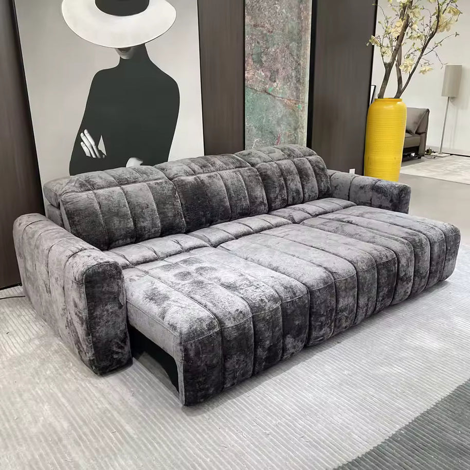 Luxury Recliner Extendable Sofa Bed Set with Remote-MinimalisticDecor.com