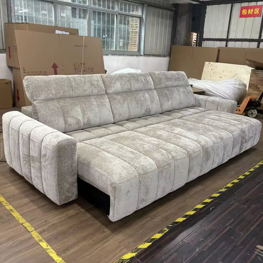 Luxury Recliner Extendable Sofa Bed Set with Remote-MinimalisticDecor.com