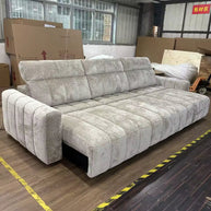 Luxury Recliner Extendable Sofa Bed Set with Remote-MinimalisticDecor.com