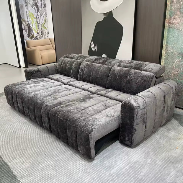 Luxury Recliner Extendable Sofa Bed Set with Remote-MinimalisticDecor.com
